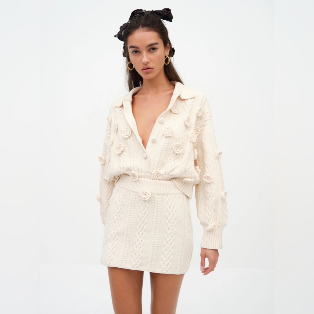 For Love And Lemons Martina Skirt Size L